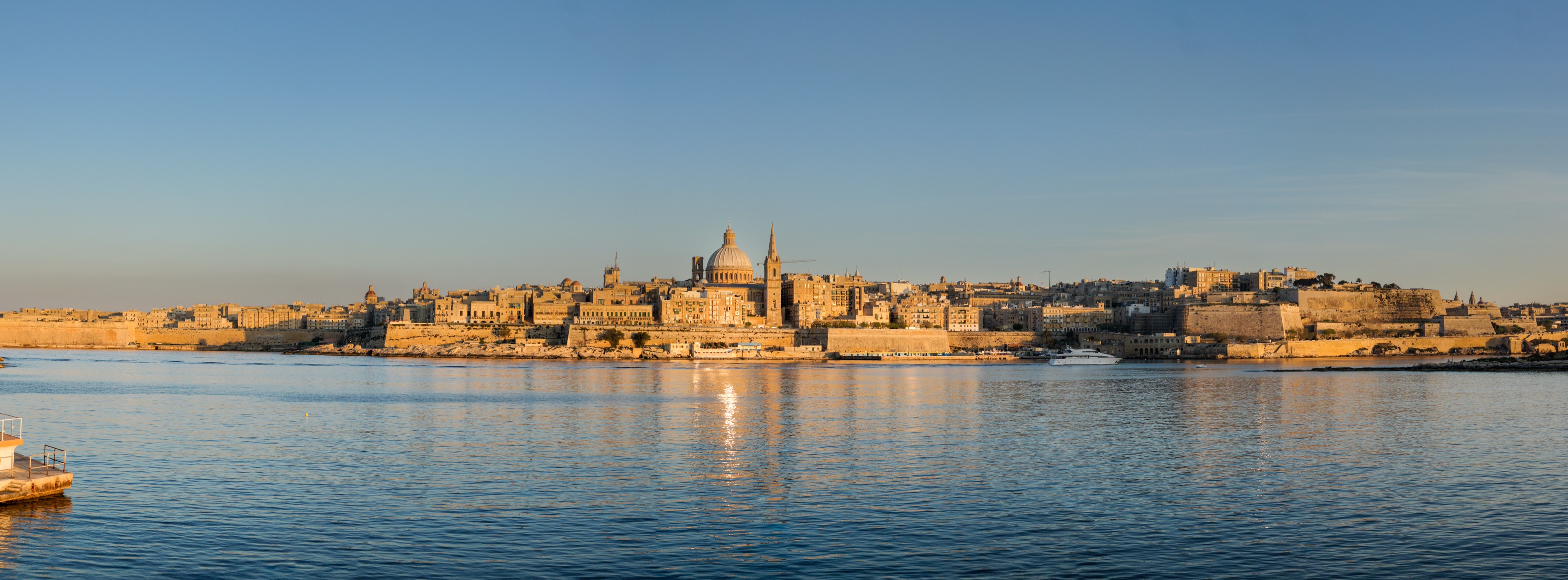 Malta şehir manzarası